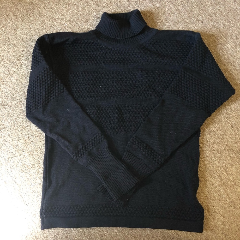 SNS Herning Fisherman Turtleneck Navy